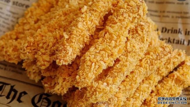 不加一滴油，外酥里嫩的脆皮雞柳