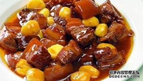 美食菜譜分享：五花肉炒荷蘭豆，紅燒牛肉，板栗燒肉，南瓜椰汁煲