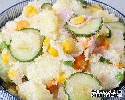 春節(jié)后可以開(kāi)始考慮減重了，日式土豆沙拉，味鮮色美低脂又飽腹
