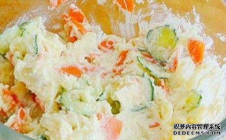 春節(jié)后可以開(kāi)始考慮減重了，日式土豆沙拉，味鮮色美低脂又飽腹